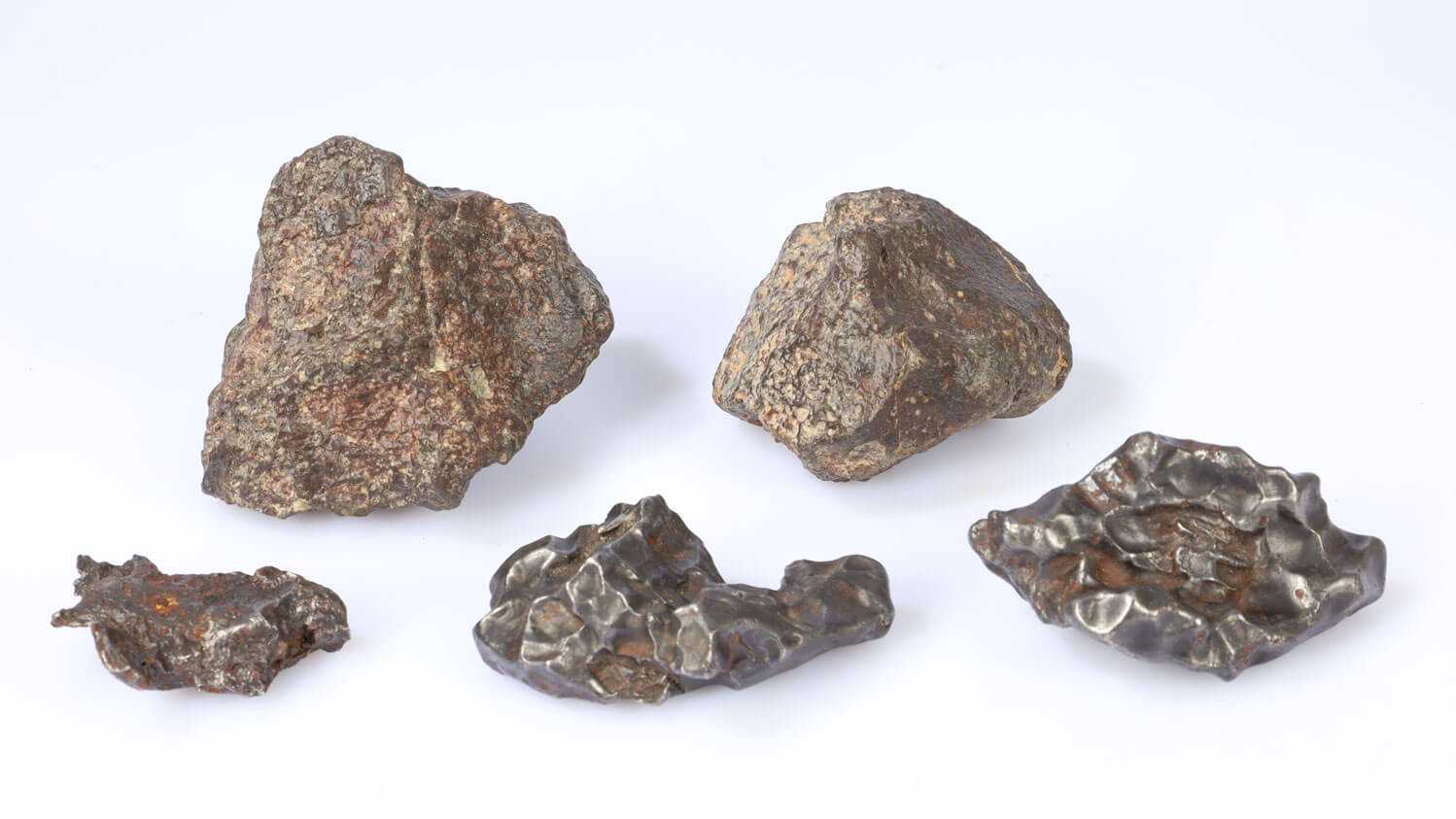 Nikel Eisen Meteorit Fragmente