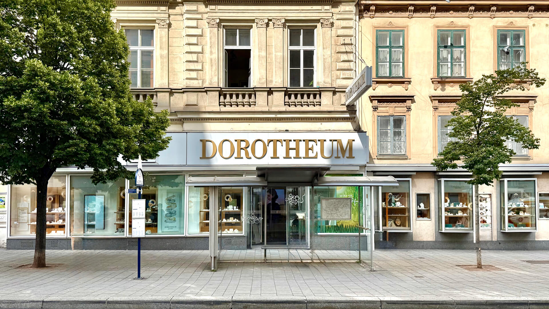 Außenansicht der Pfandleihe 1030 Wien auf der Landstraßer Hauptstraße.