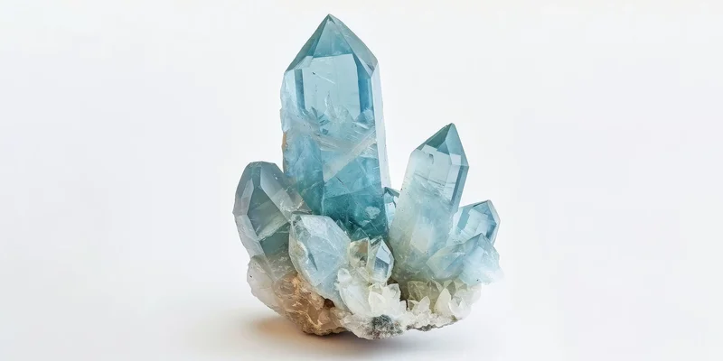 Aquamarin Rohkristall