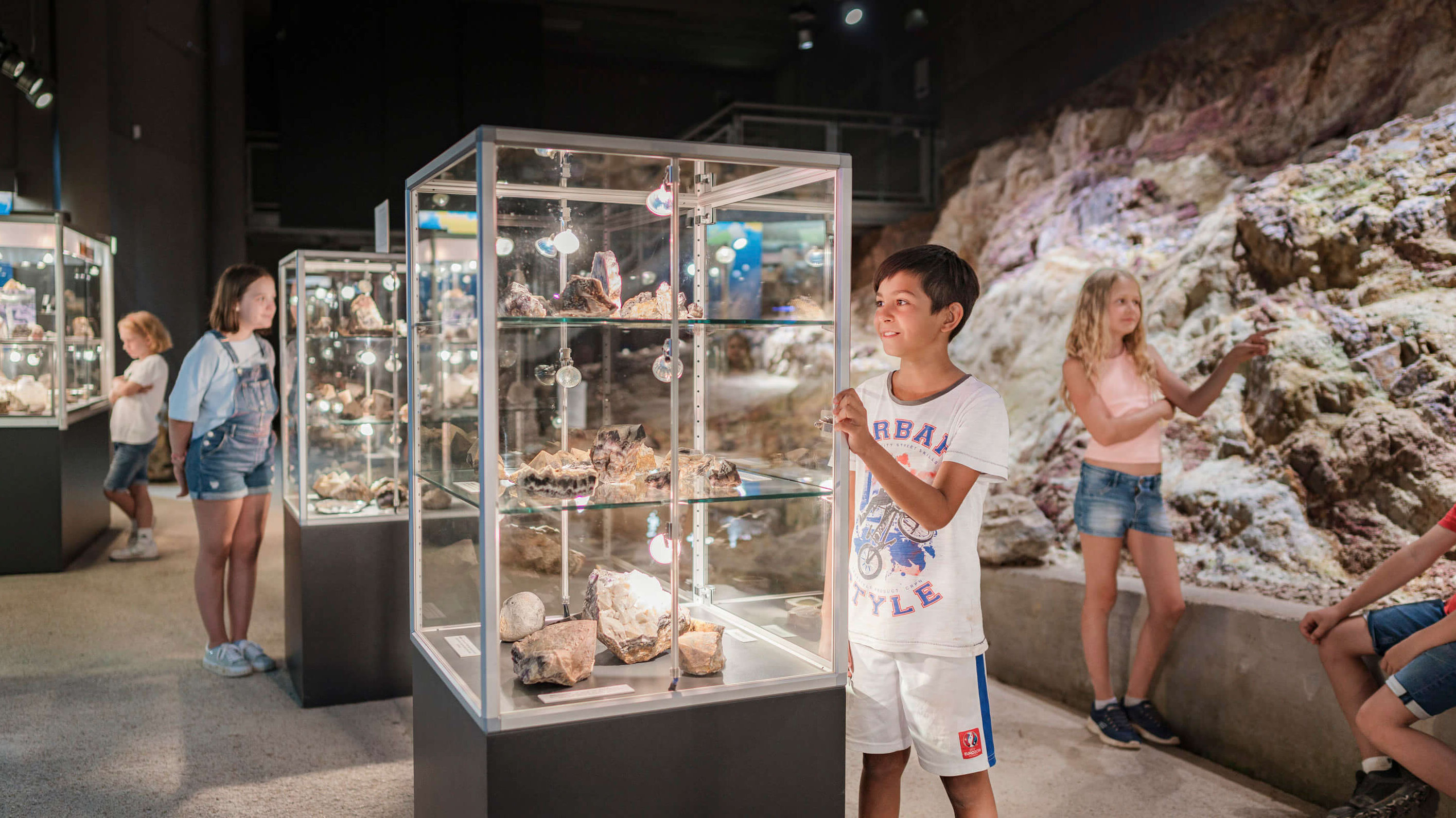 Kinder Erlebnis in der Amethyst Welt Maissau