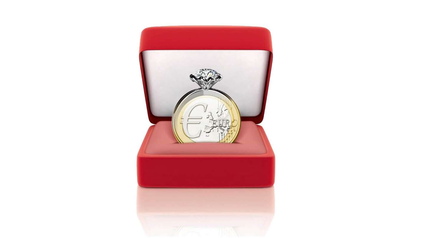 Ring in Schatulle als Pfand