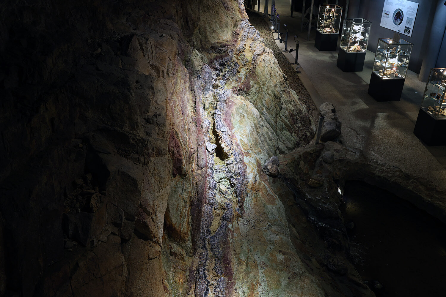 Die Amethyst Ader von oben