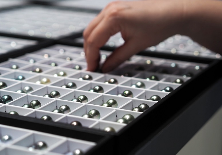 Perlen auf der Inhorgenta Schmuckmesse