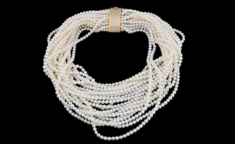 Collier aus Kulturperlen