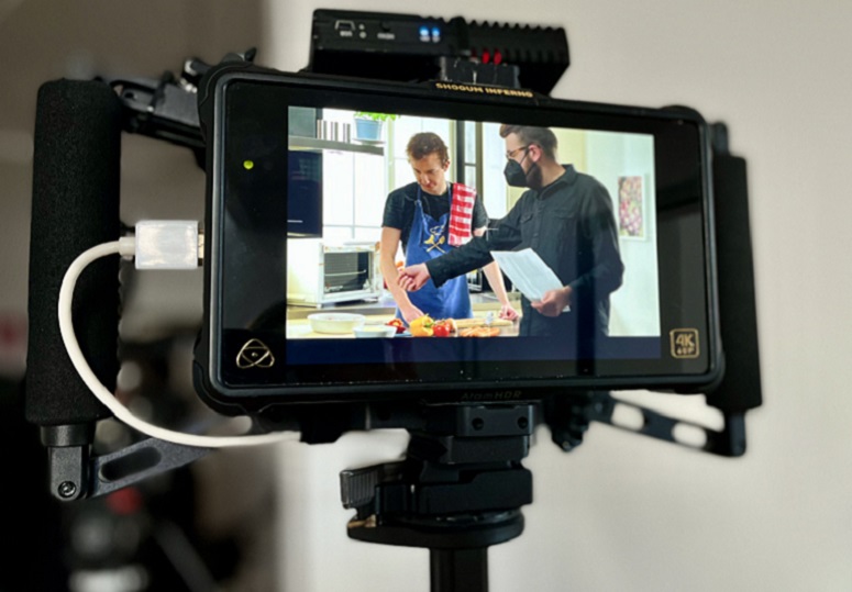 Kameraaufnahme des Reels