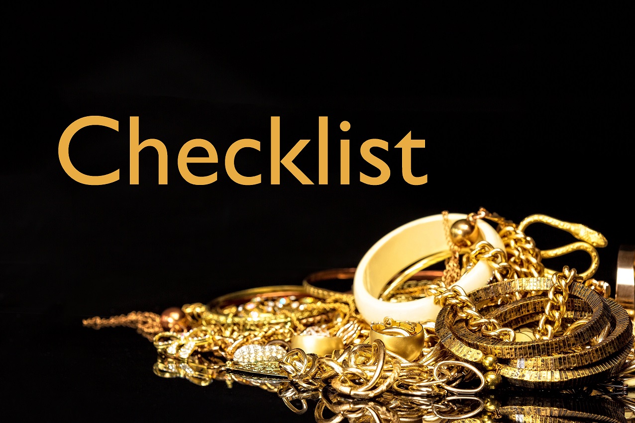 Aus Gold wird Geld - Checklist Gold-Pfand