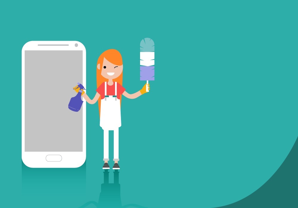 Maßnahmen wie Handy-Reinigung und ein Backup des Smartphones sollten regelmäßig vorgenommen werden.