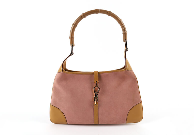 Luxustasche Gucci rosa Leder